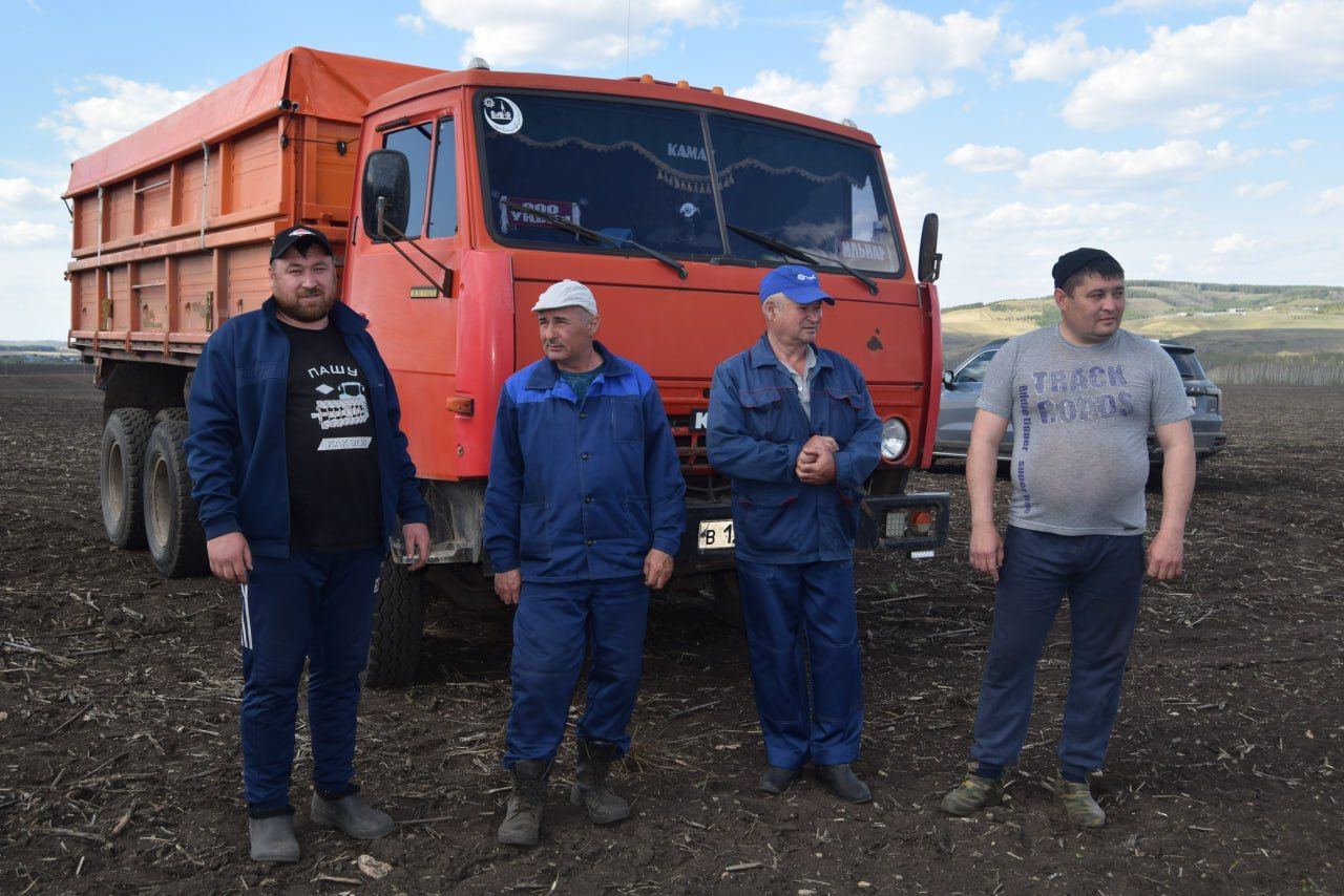 Ютазинские хлеборобы приступили к посевной