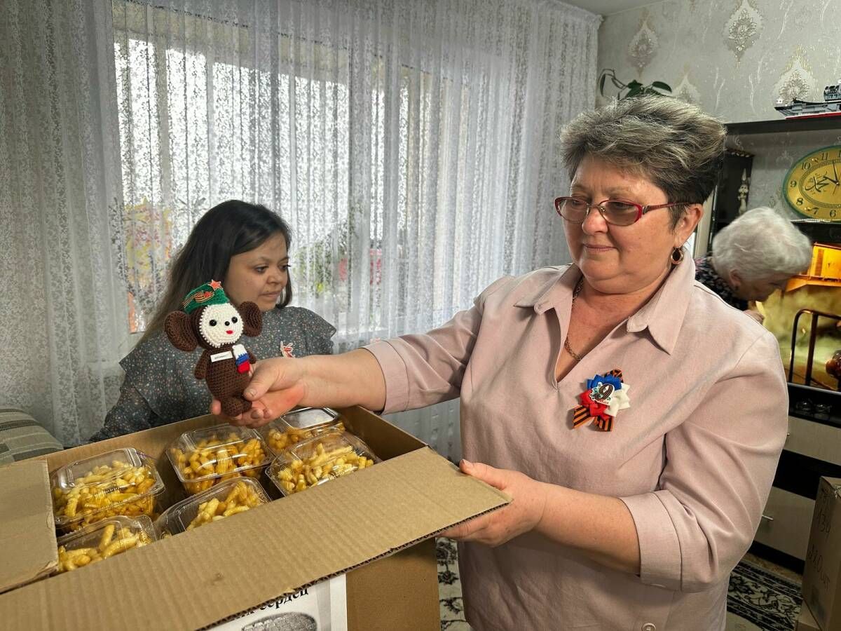 Жители Набережных Челнов помогли военнослужащим