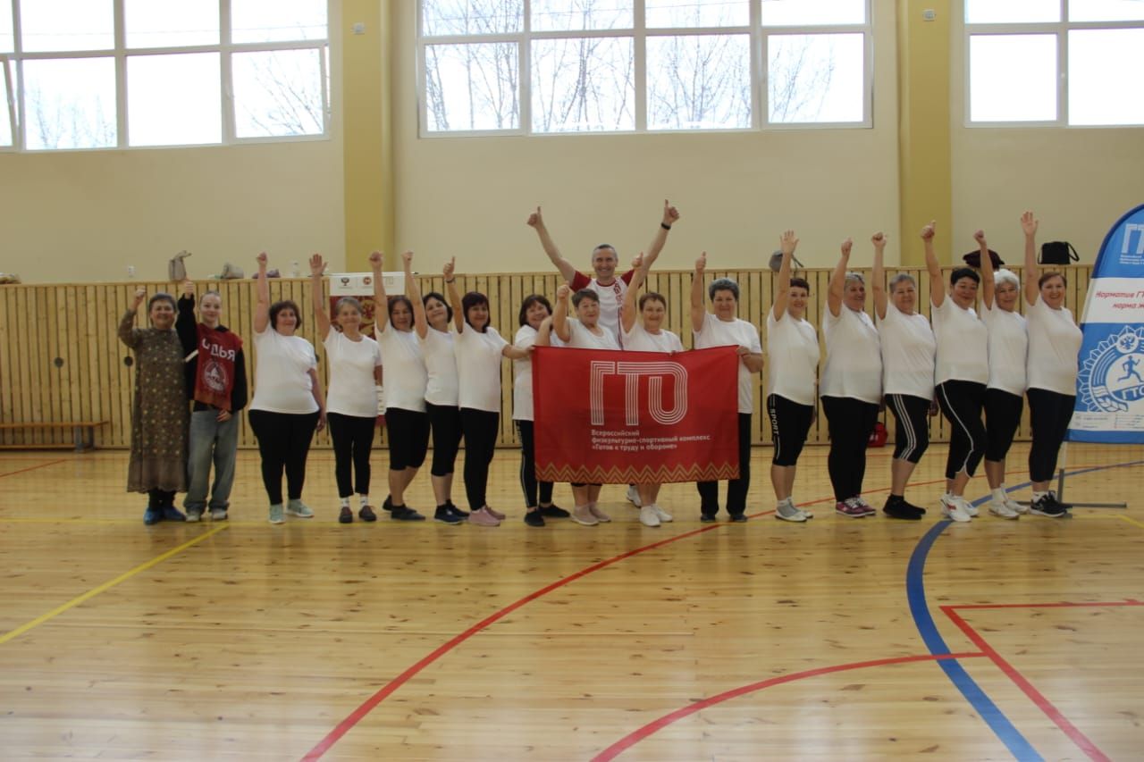 Группа «Мое здоровье» успешно сдала нормы ГТО в спортивном комплексе «Олимп»