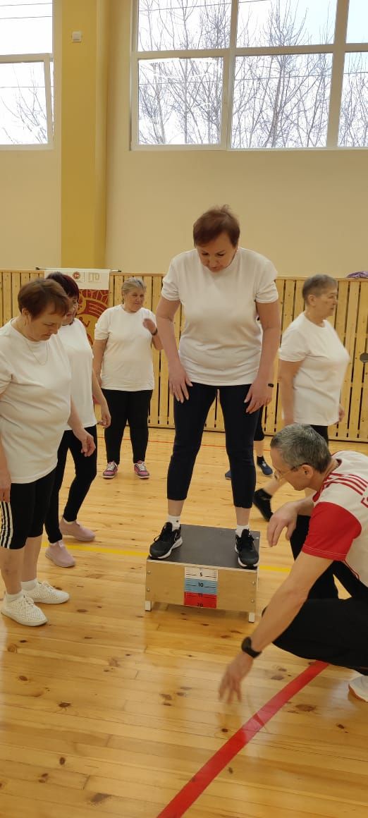 Группа «Мое здоровье» успешно сдала нормы ГТО в спортивном комплексе «Олимп»