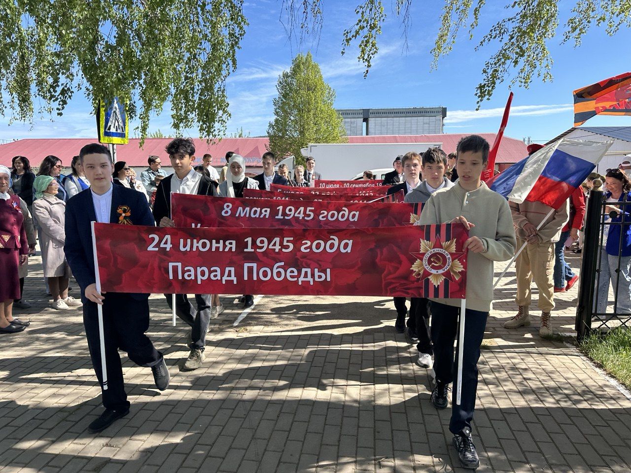 Жители села Ютаза отпраздновали День Победы