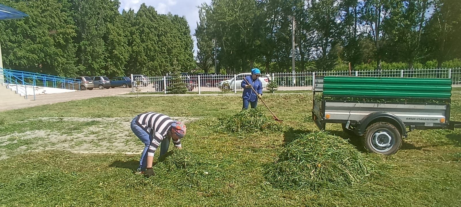 У кого что, а у нас субботник