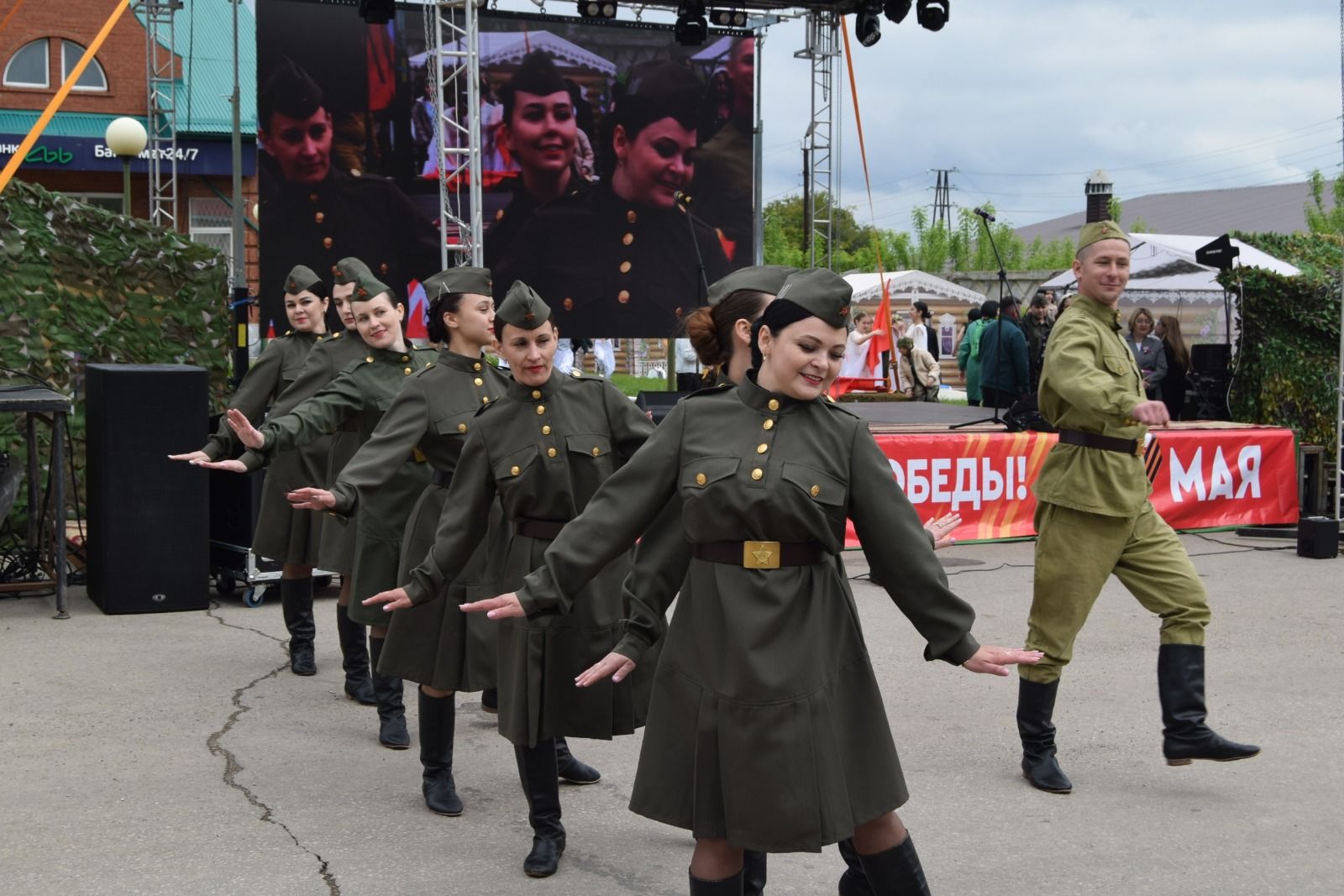 Ютазинцы 80-летие Великой Победы встретили обновленным мемориальным комплексом