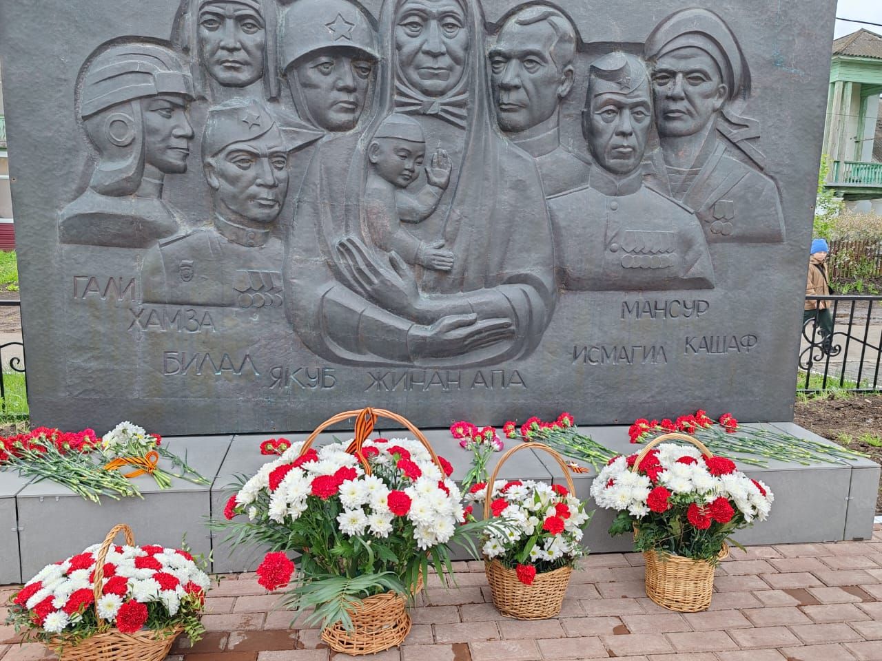 Ютазинцы празднуют День Великой Победы