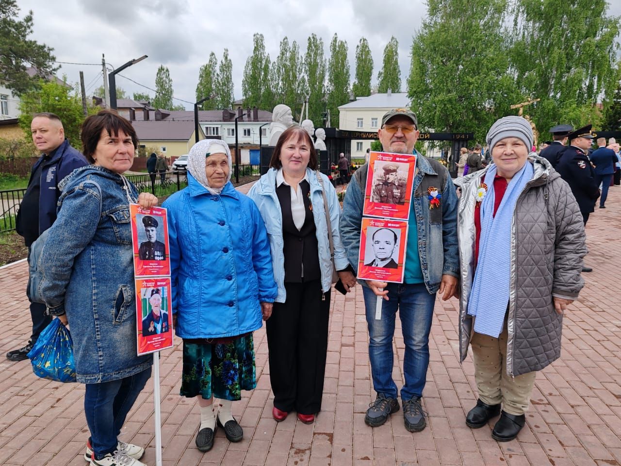 Ютазинцы празднуют День Великой Победы