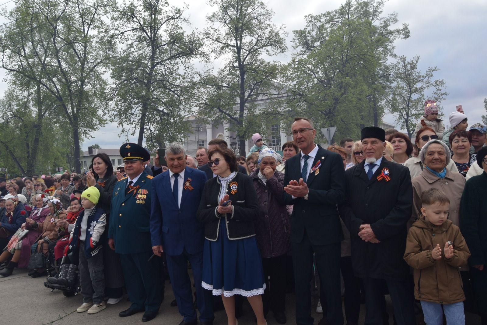 Ютазинцы 80-летие Великой Победы встретили обновленным мемориальным комплексом