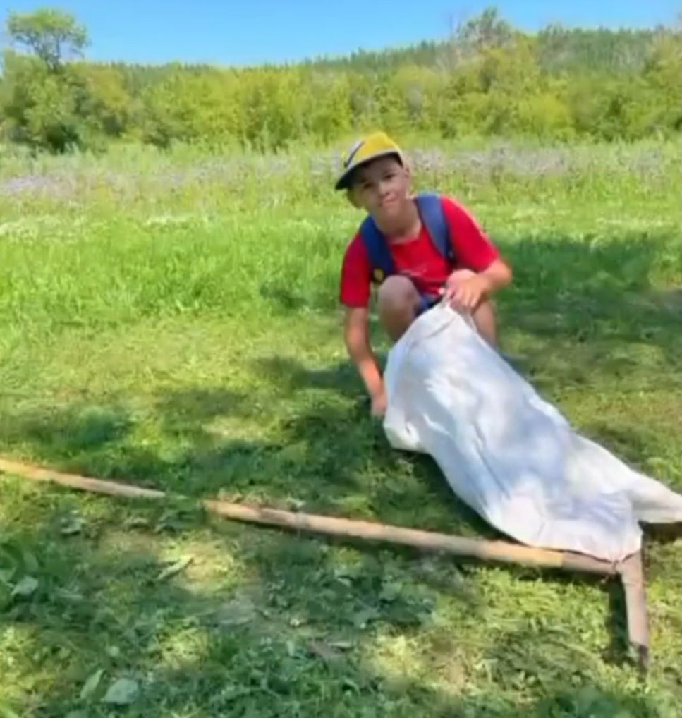 Как  Файзрахмановы проводят лето