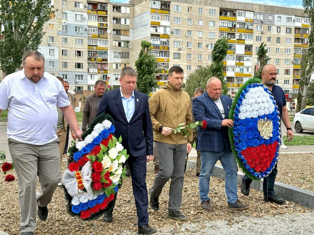 Праздновании годовщины освобождения Лисичанска