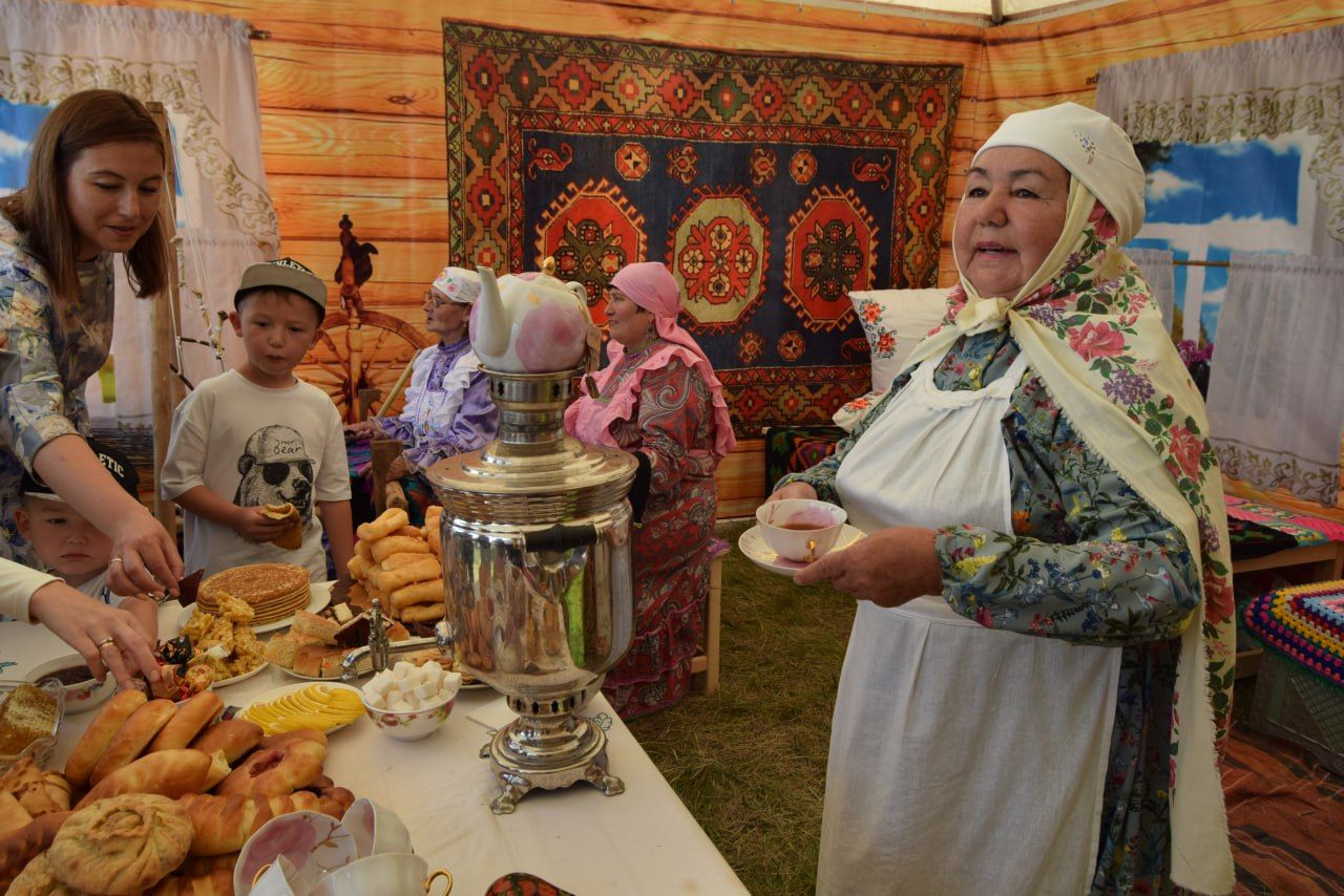 В Ютазинском районе прошел Кумыс-байрам