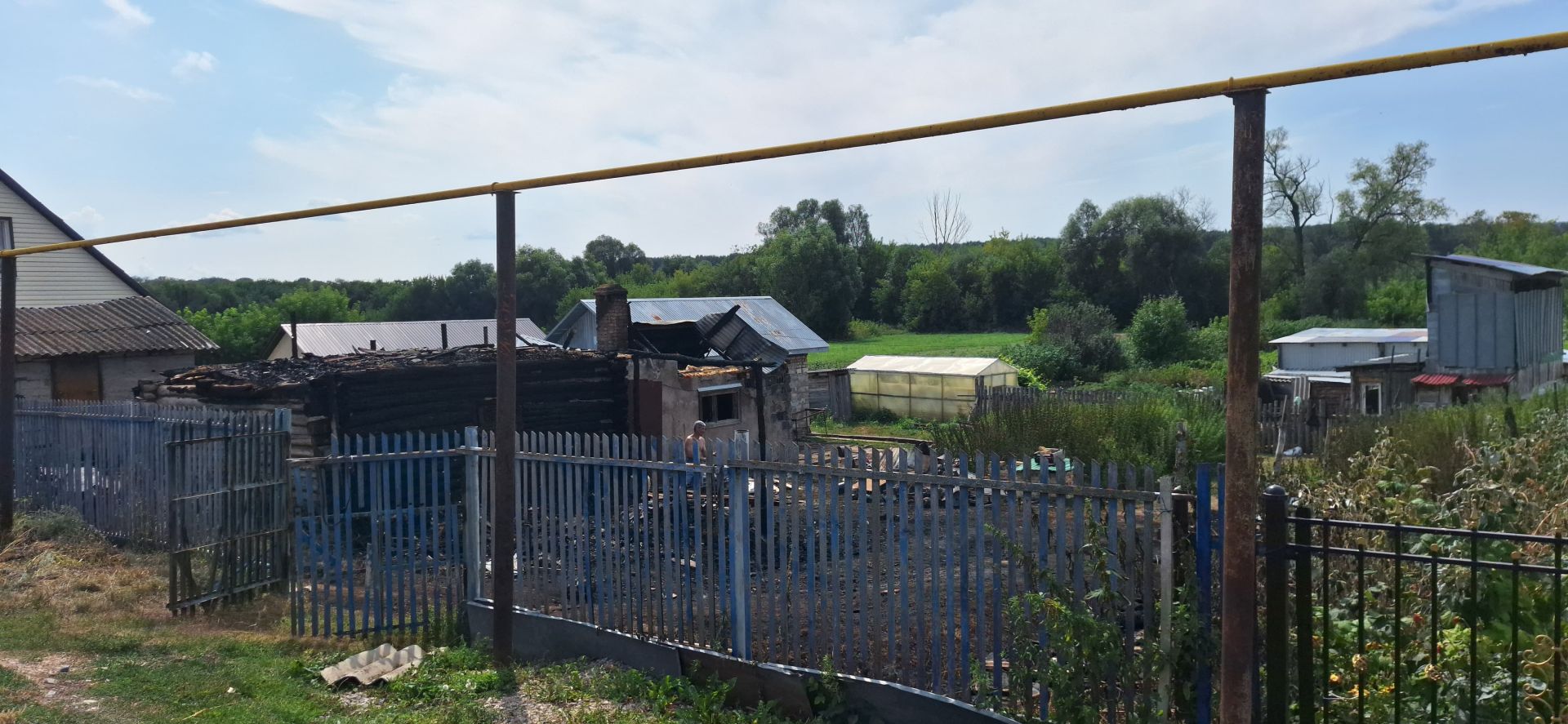 Пожар в жилом доме Яссы-Тугай: быстрое реагирование пожарных