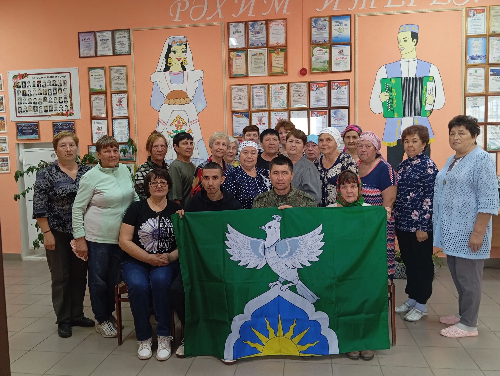 Теплая встреча с участниками СВО