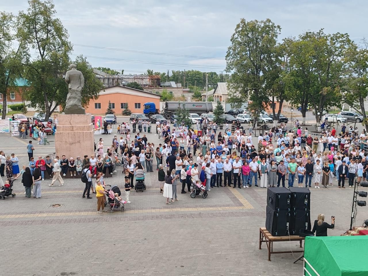 Сегодня в Уруссу прошел фестиваль добрососедства