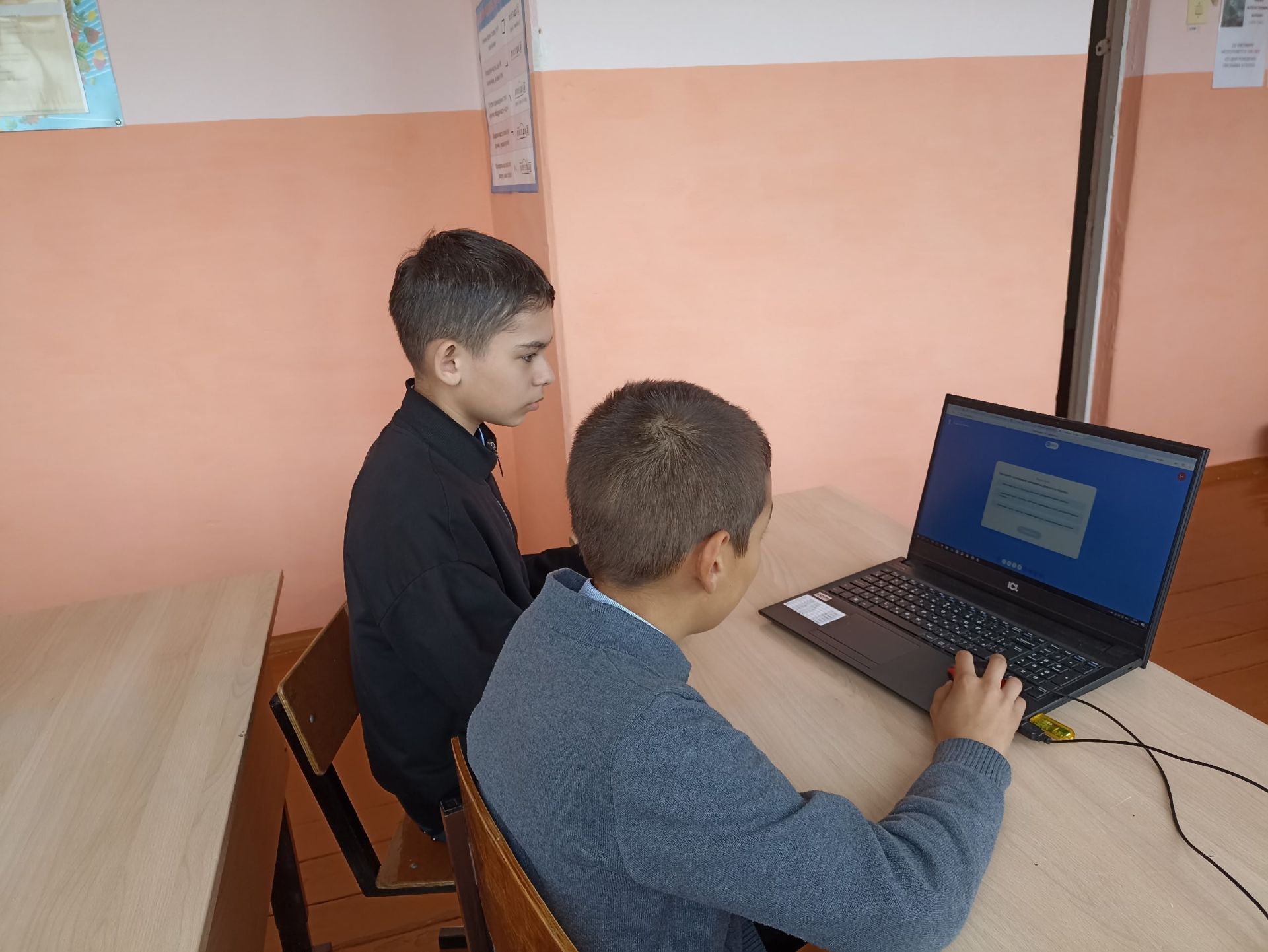 Ученики Каракашлинской школы участвуют в интернет олимпиаде по ПДД