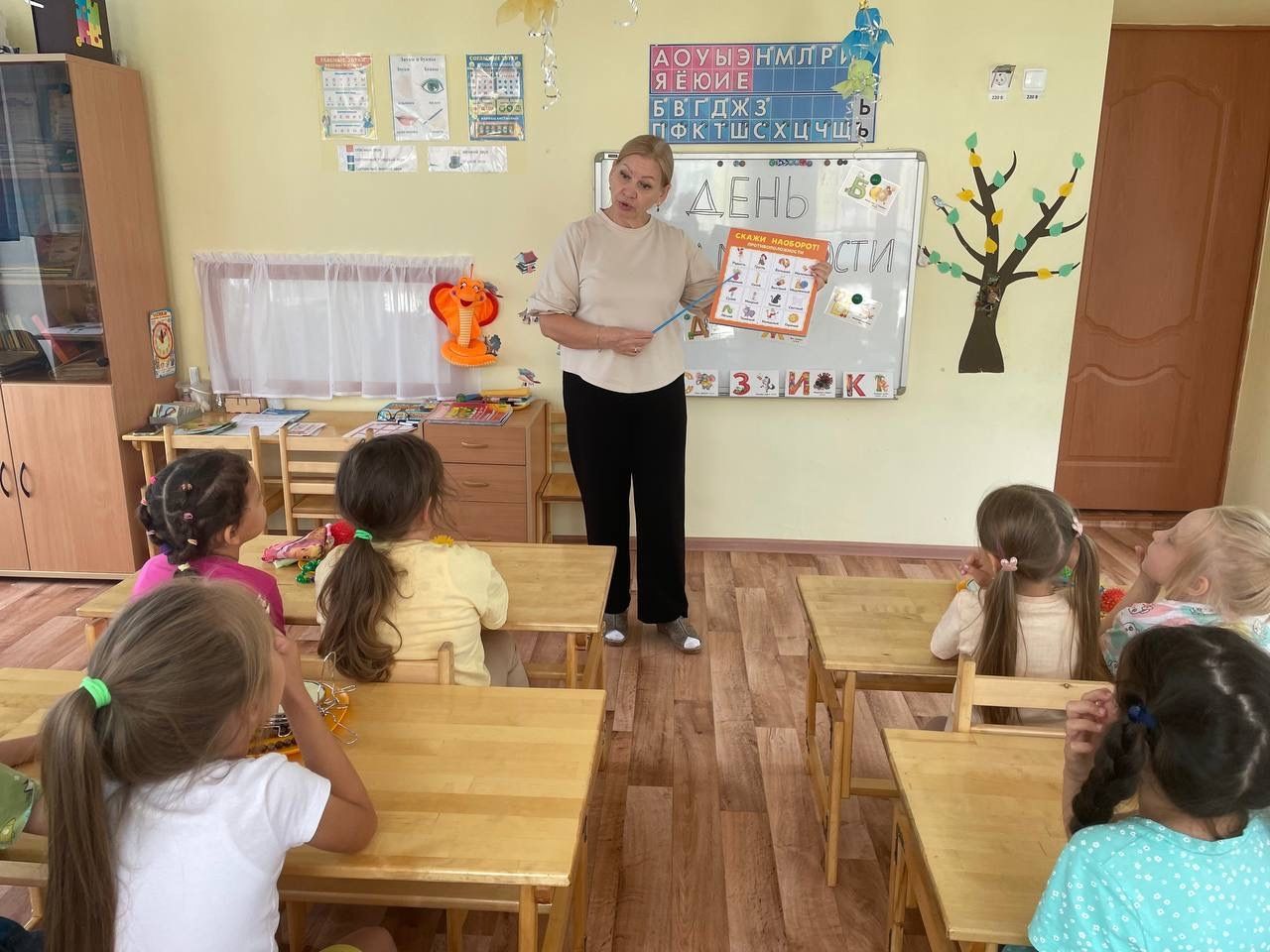 Международный день грамотности в Уруссинском детском саду №4