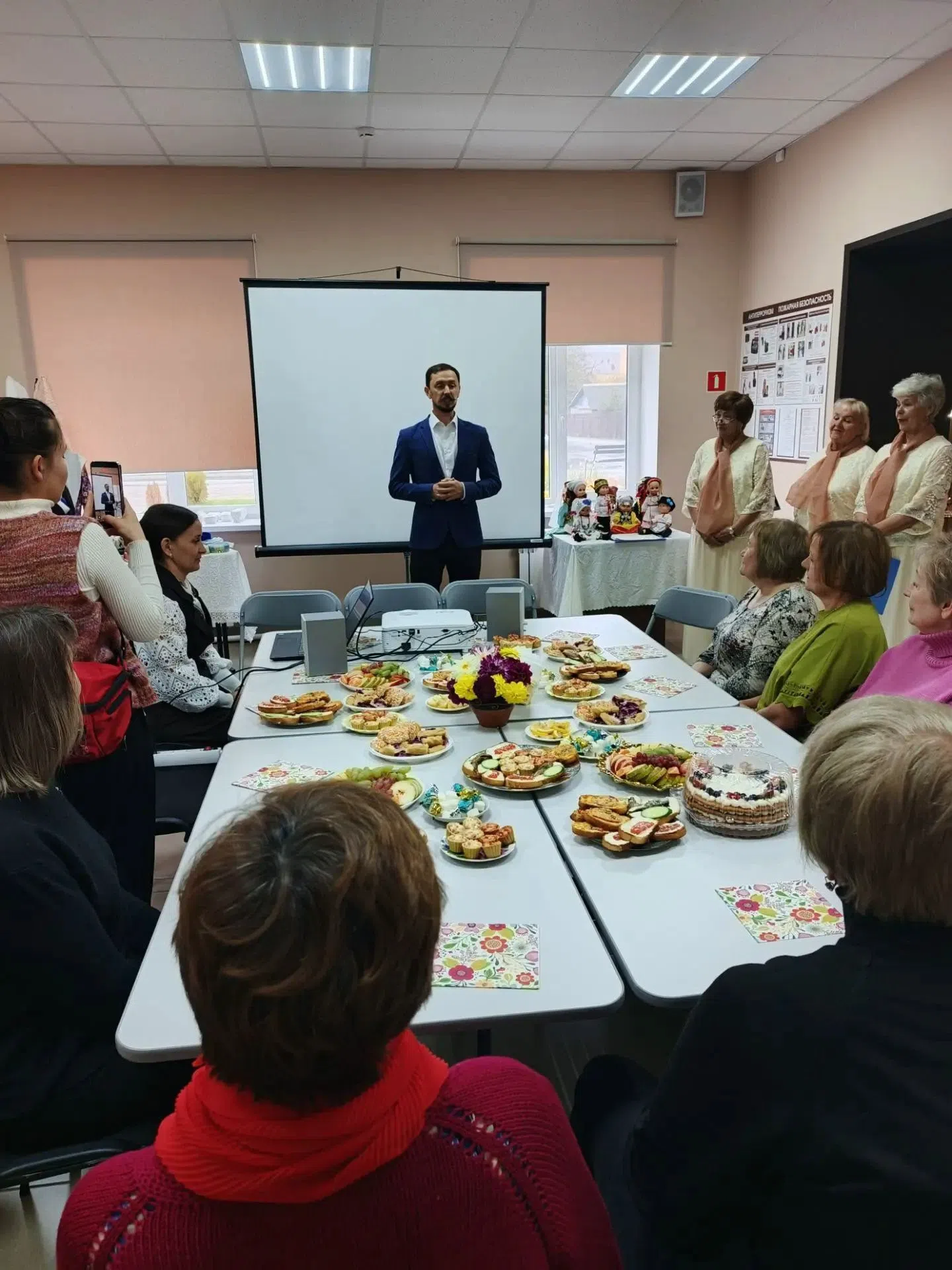 Душевная встреча в музее