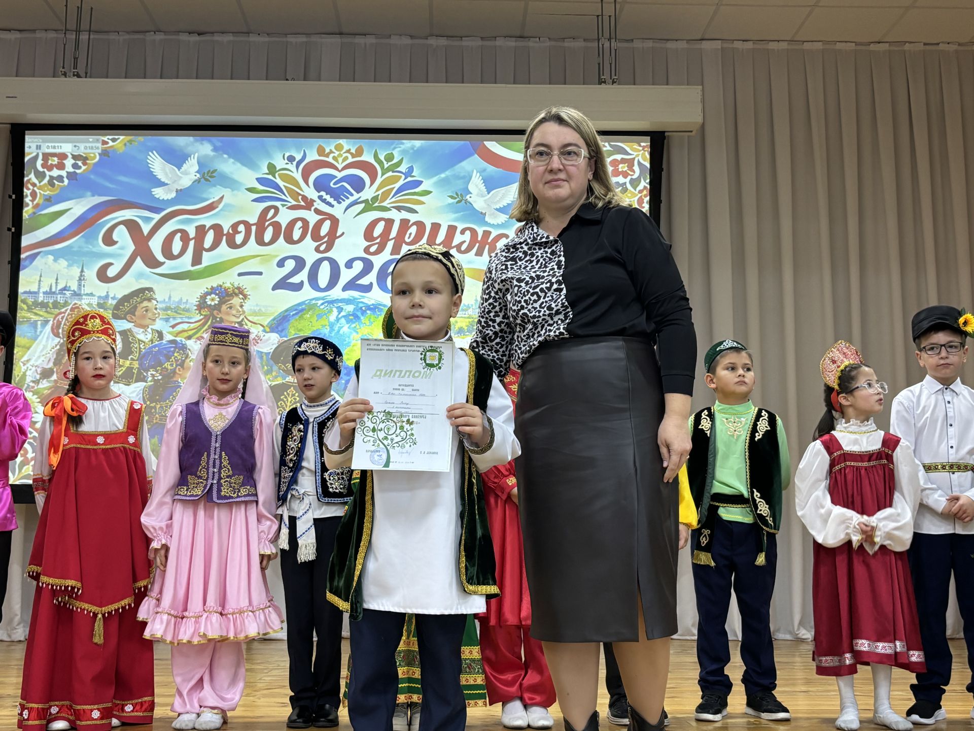 Хоровод дружбы: юные таланты Ютазинского района показали свои корни