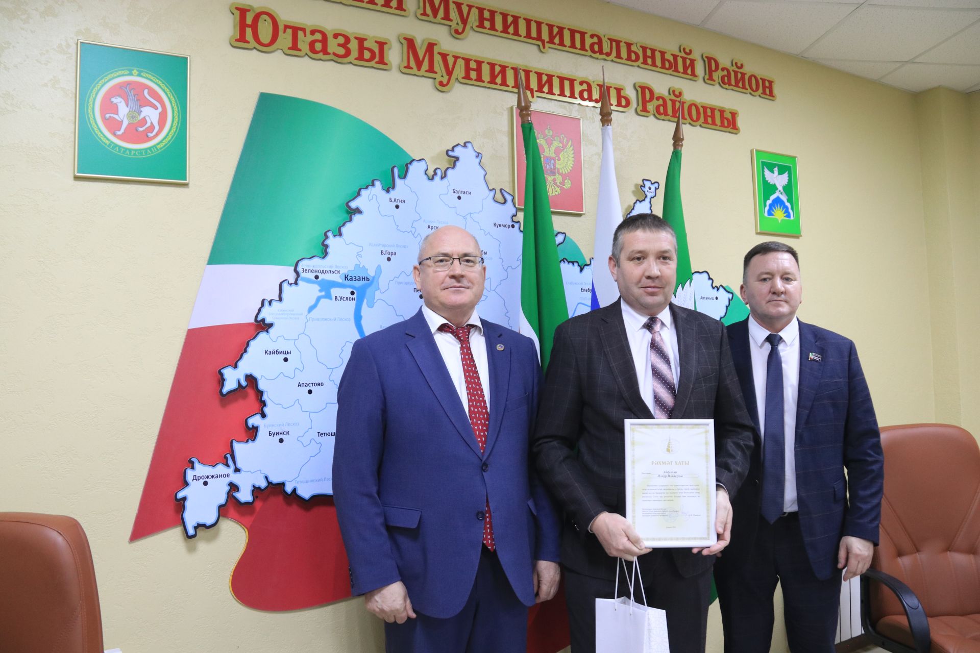 Признание заслуг – за продвижение татарской культуры в Ютазинском районе