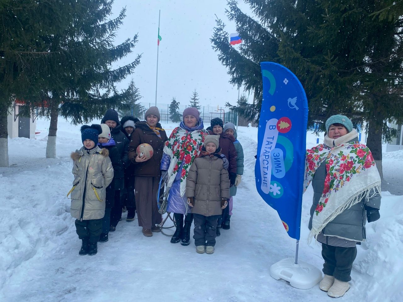 Звонкая Масленица в Старых Уруссу: спорт, смех и ароматные блины!