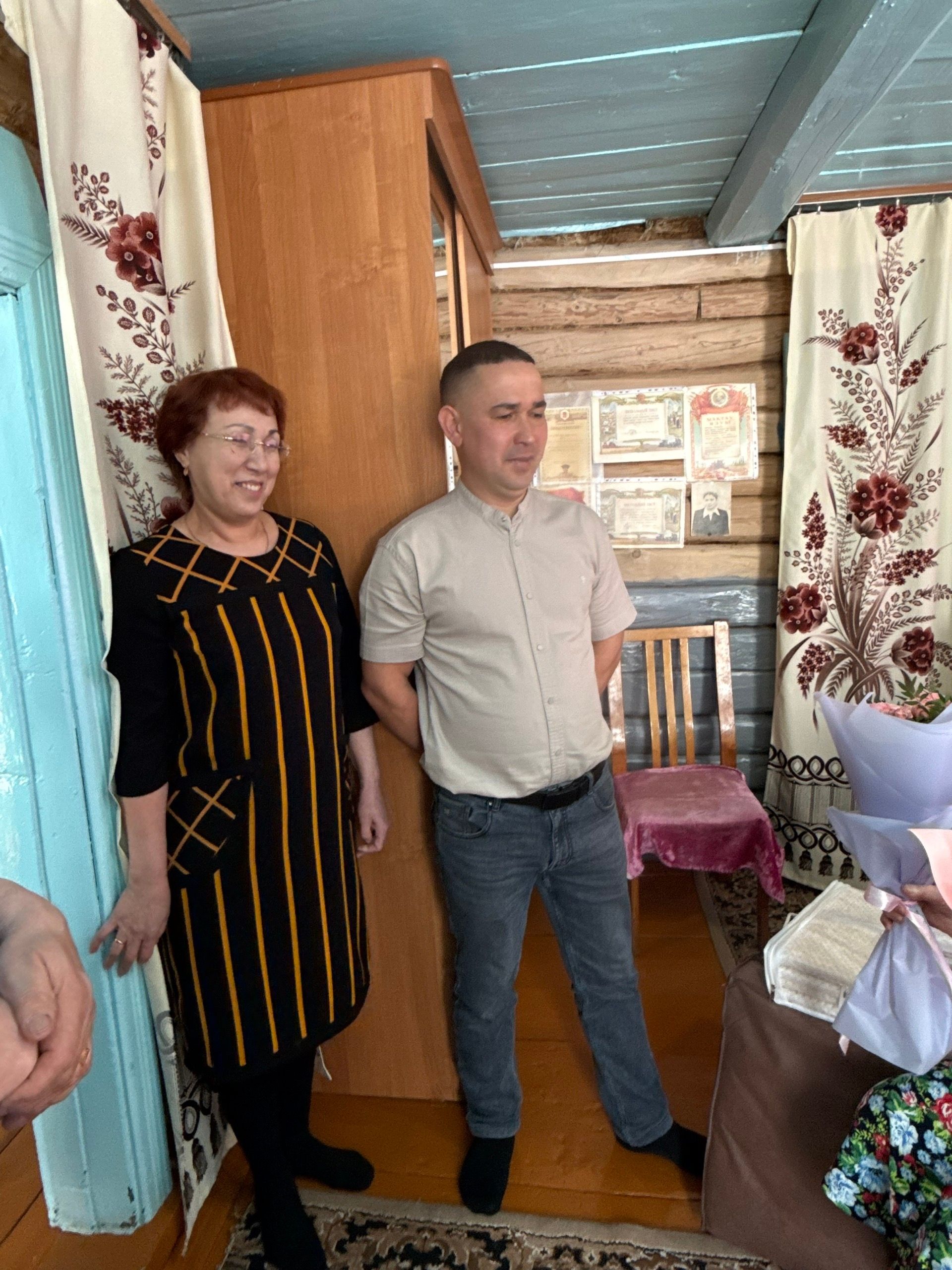 Свое 90-летие отметила ветеран из Яссы-Тугая Клара Мисбаховна Шайхутдинова