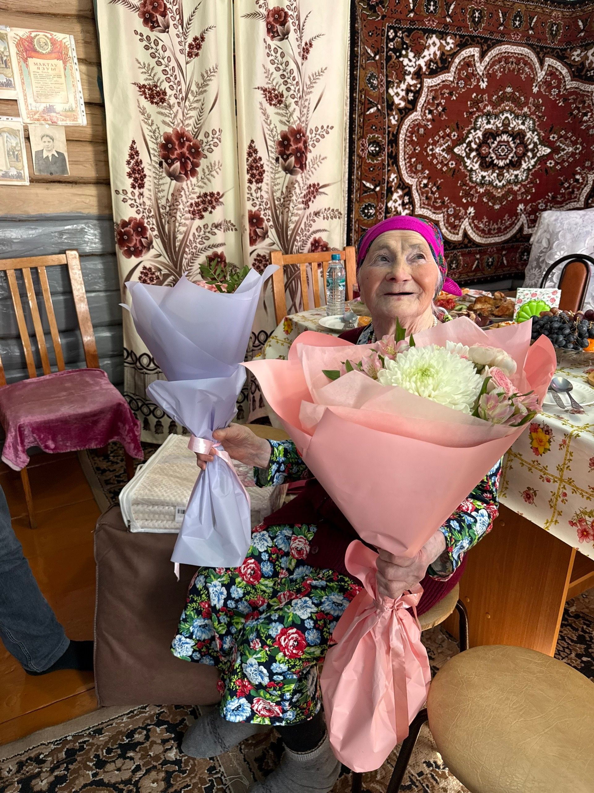 Свое 90-летие отметила ветеран из Яссы-Тугая Клара Мисбаховна Шайхутдинова