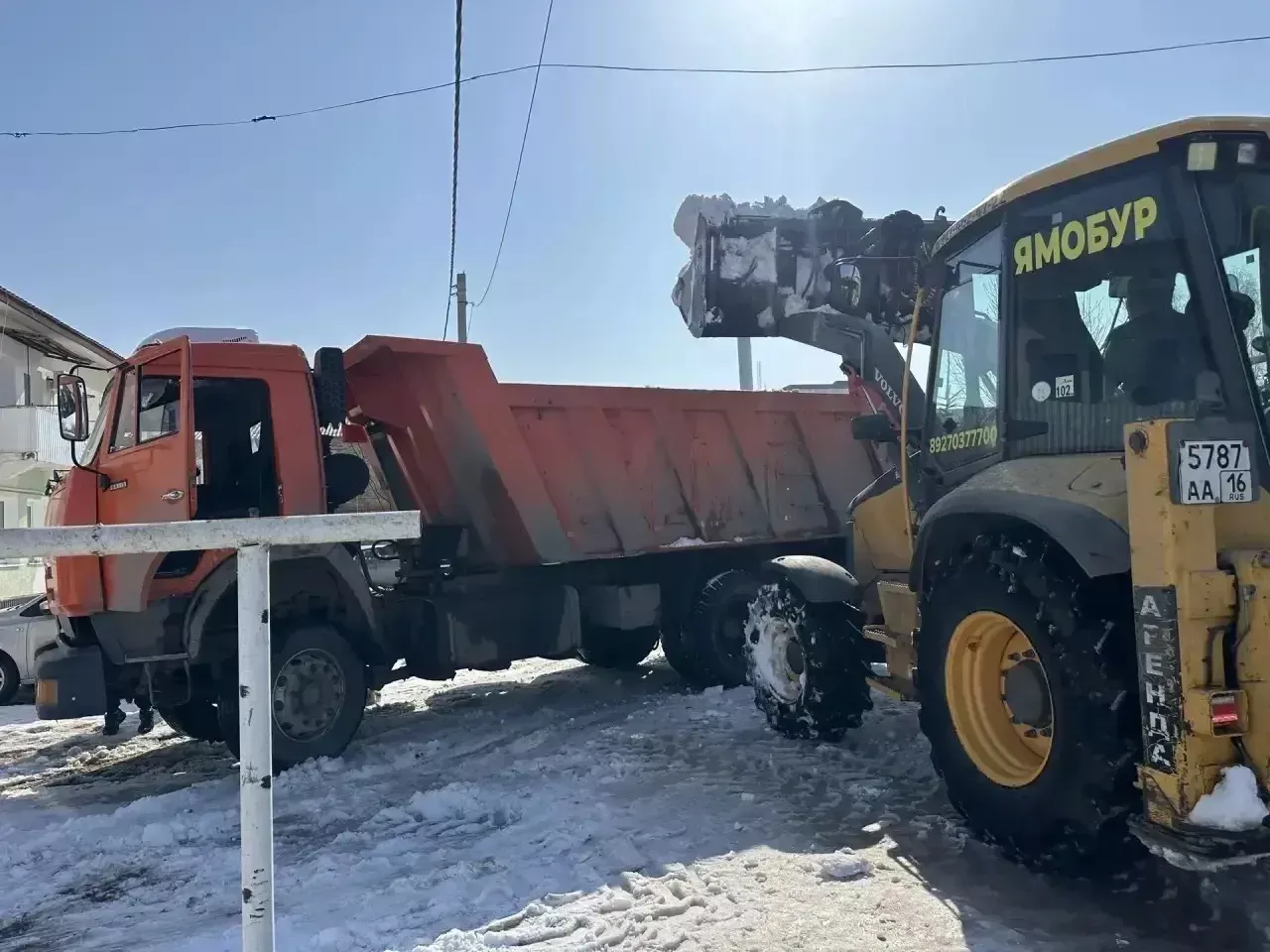 Уруссинские коммунальщики приготовились встречать весну