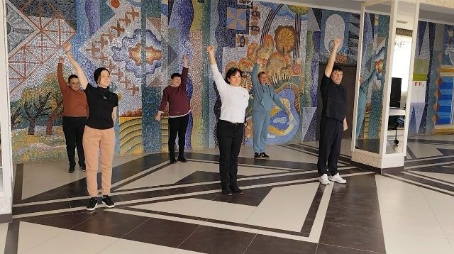 Бодрое утро во Всемирный день здоровья