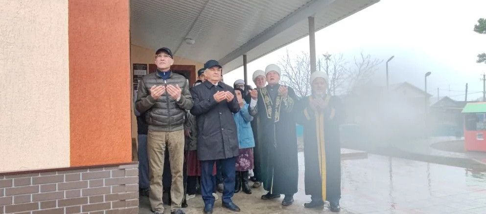 В мечети Яссы-Тугая установлен минарет