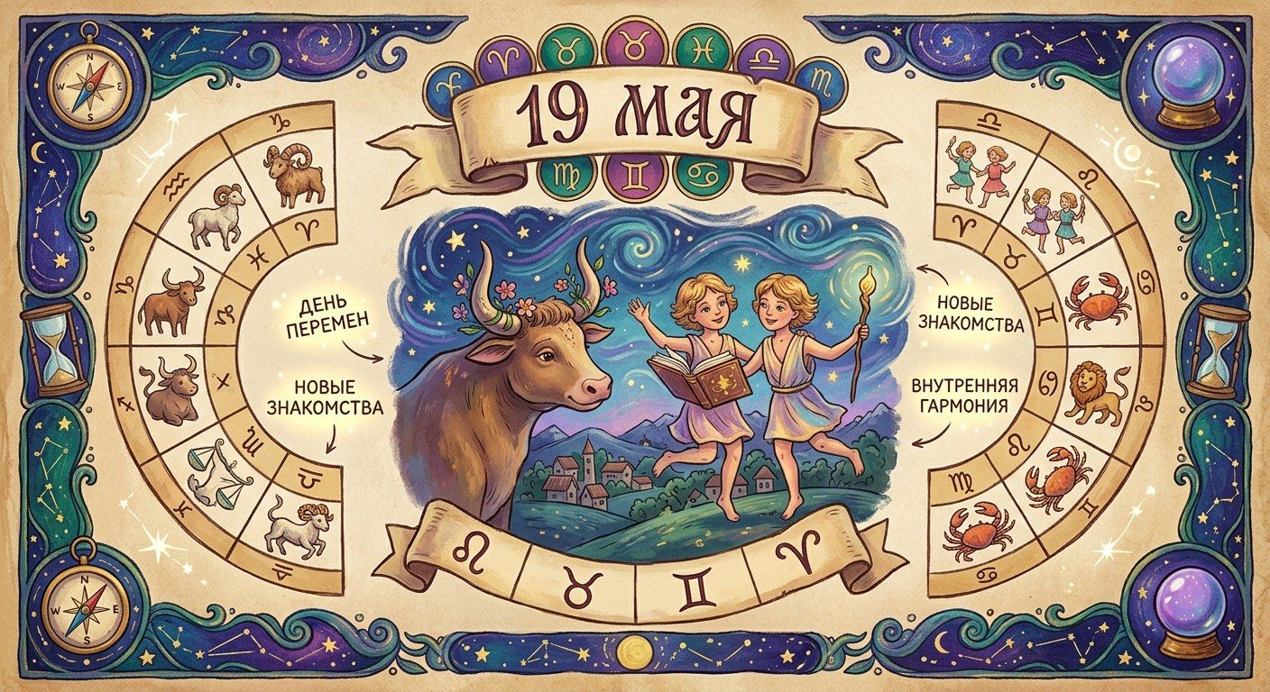 Звёздный компас: гороскоп на 19 мая для всех знаков зодиака