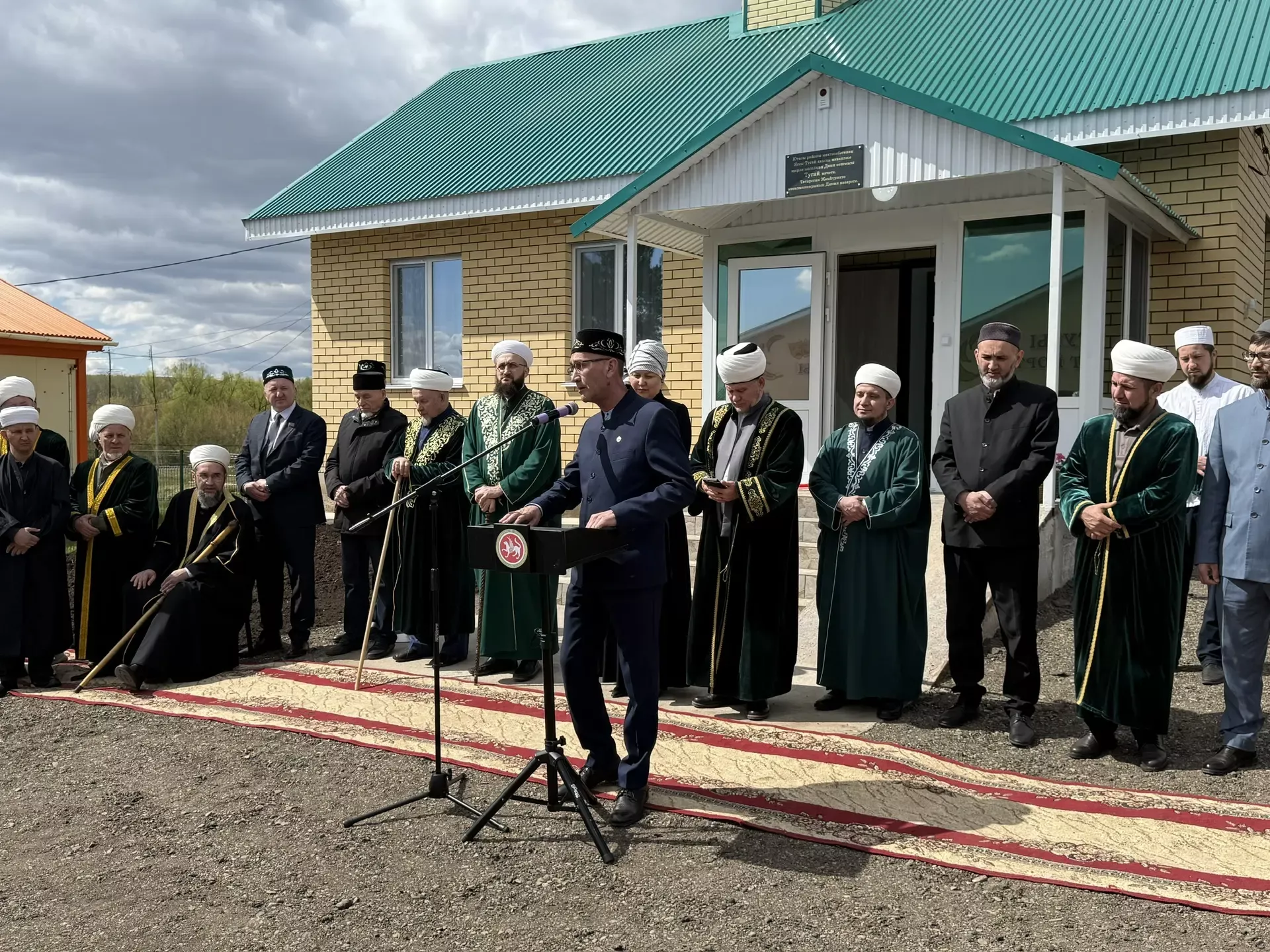 В Ютазинском районе открыли новую мечеть, она стала 14-ая по счету