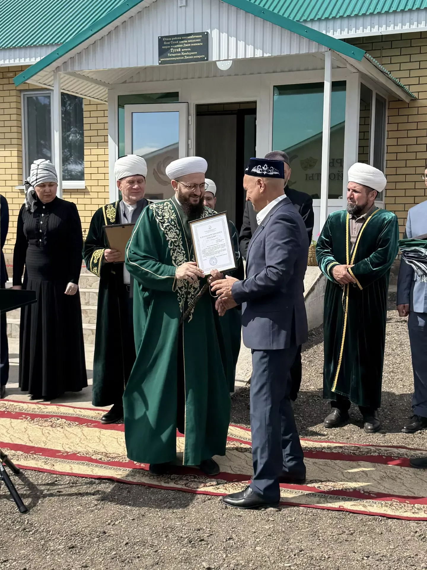 В Ютазинском районе открыли новую мечеть, она стала 14-ая по счету