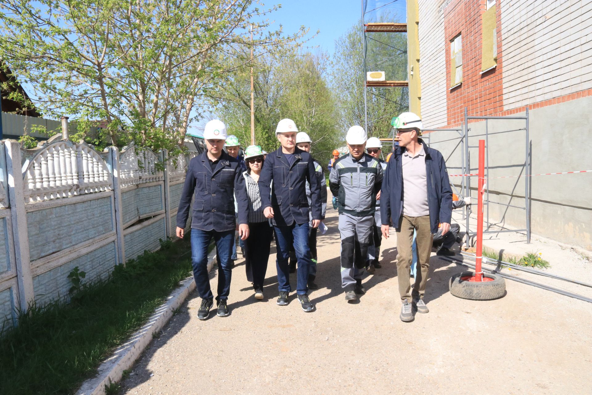 Стройплощадки района проинспектировали