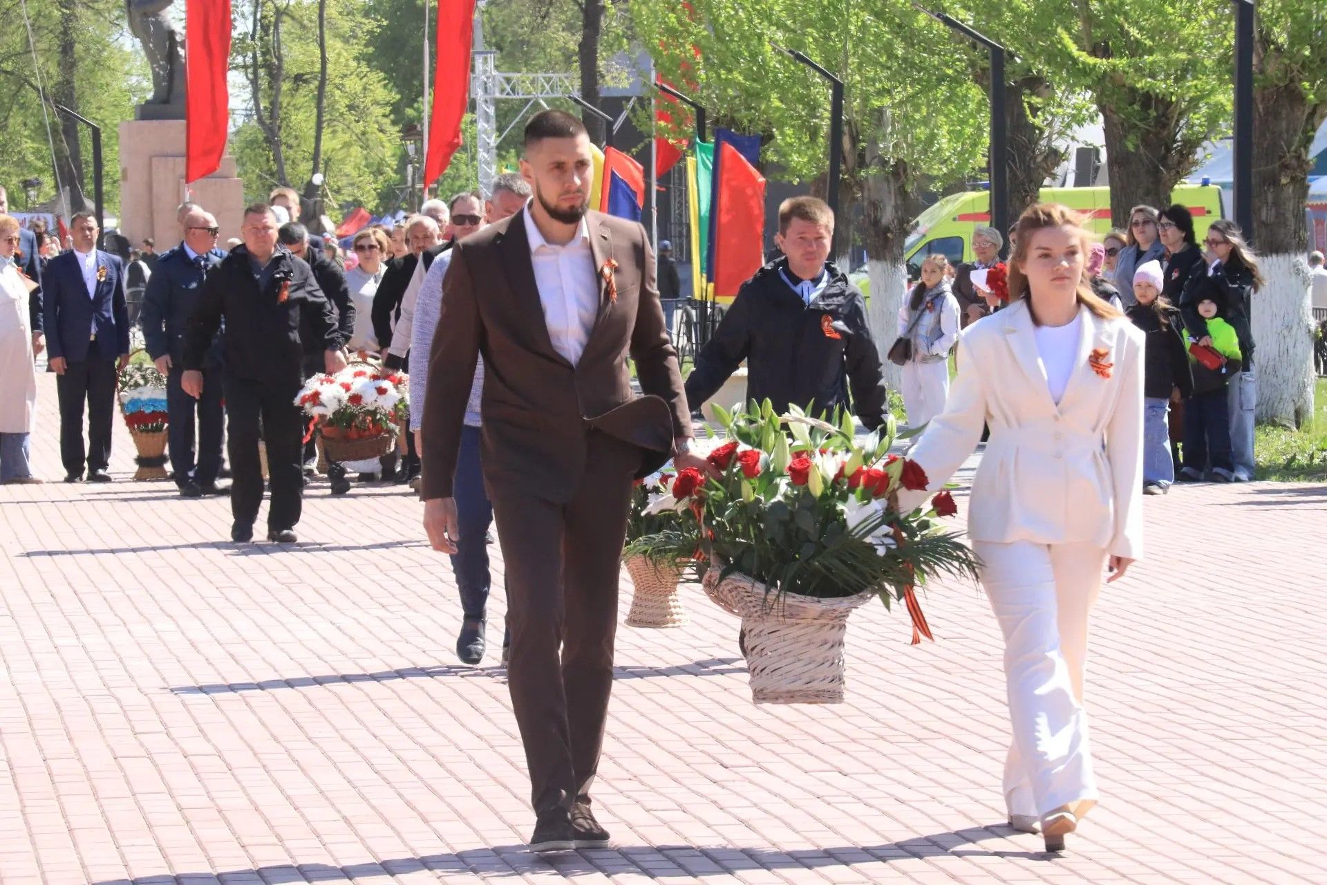 Бессмертный строй Победы – в Уруссу