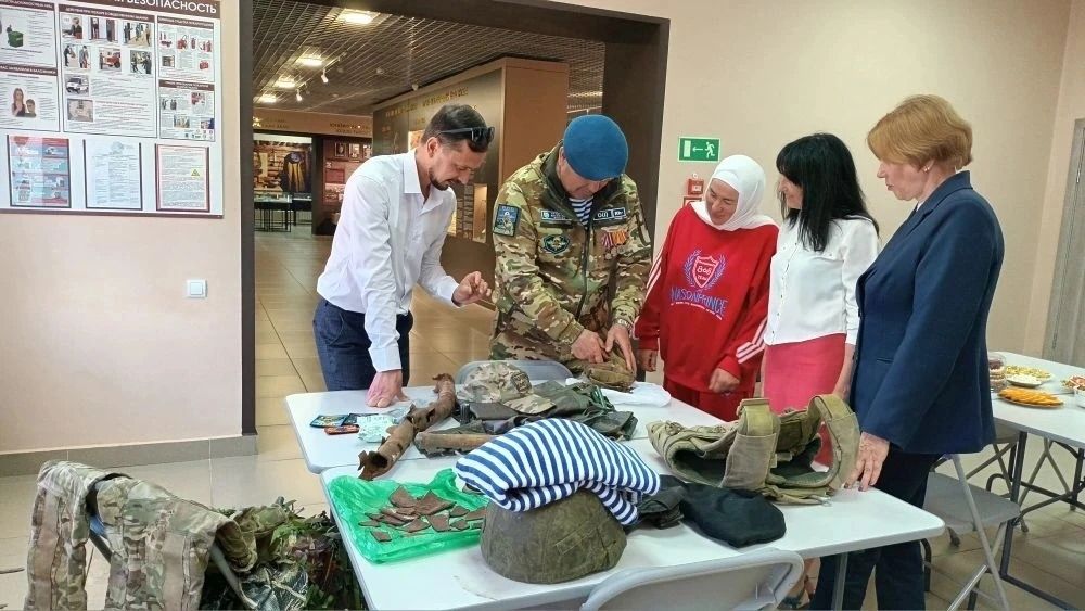 Урыссудагы тарих-туган якны өйрәнү музее фронт сызыгыннан  яңа экспонатлар белән тулыланды