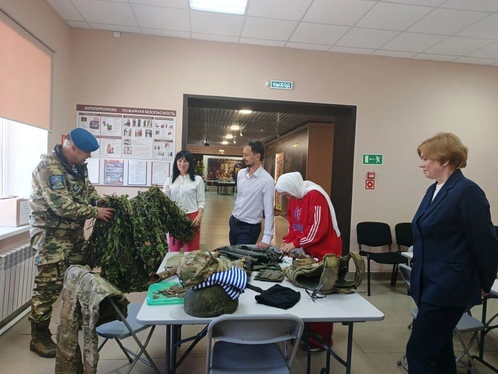 Урыссудагы тарих-туган якны өйрәнү музее фронт сызыгыннан  яңа экспонатлар белән тулыланды