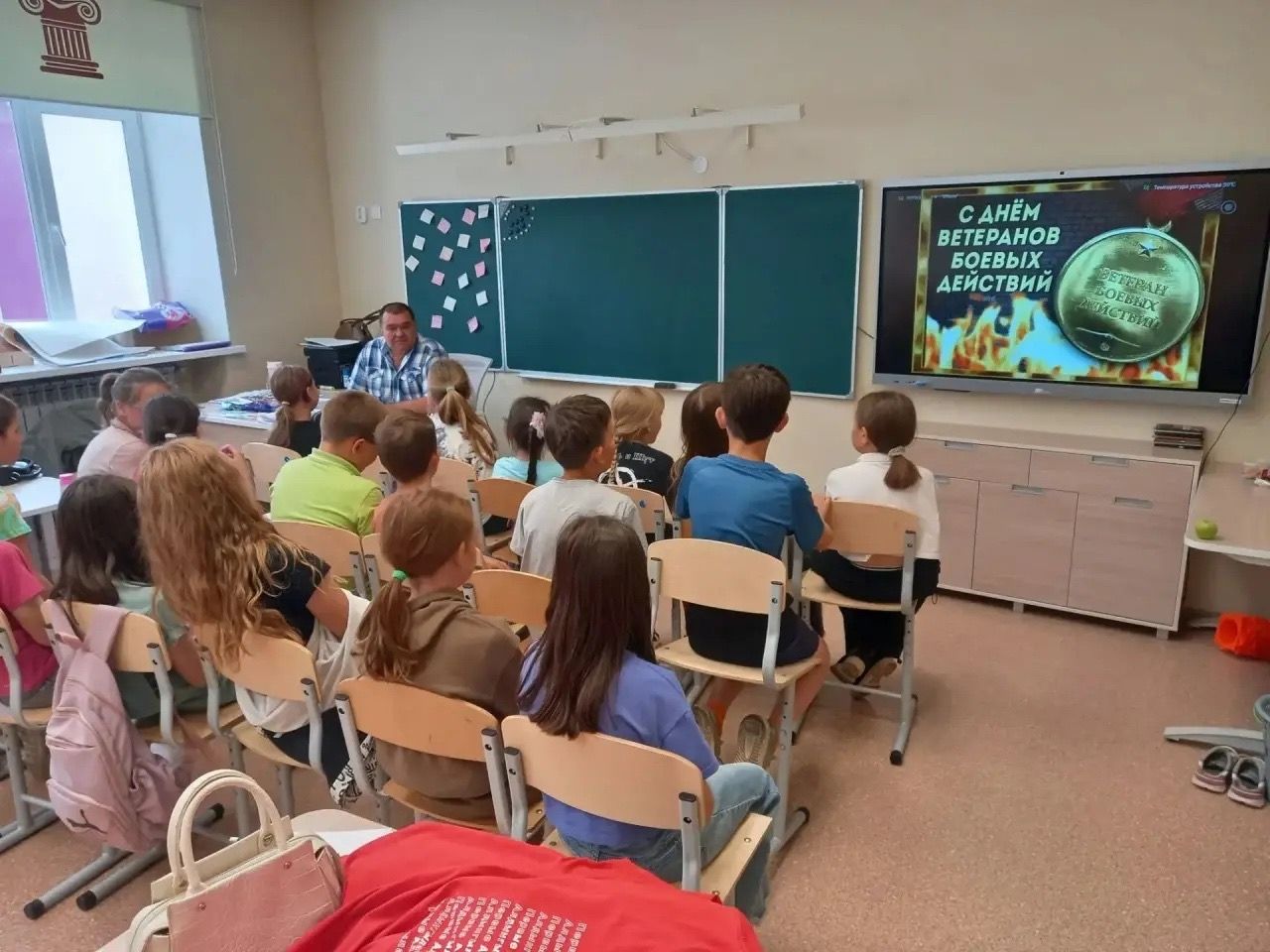 Ветераны рядом с нами - встреча в лагере «Светлячок»