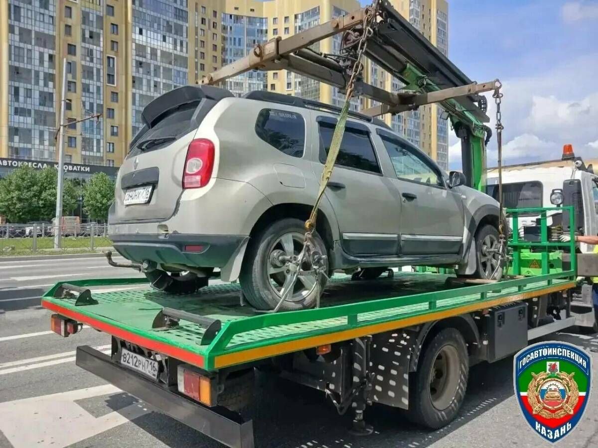 Казанский водитель лишился машины из-за долгов в 112 тыс. рублей