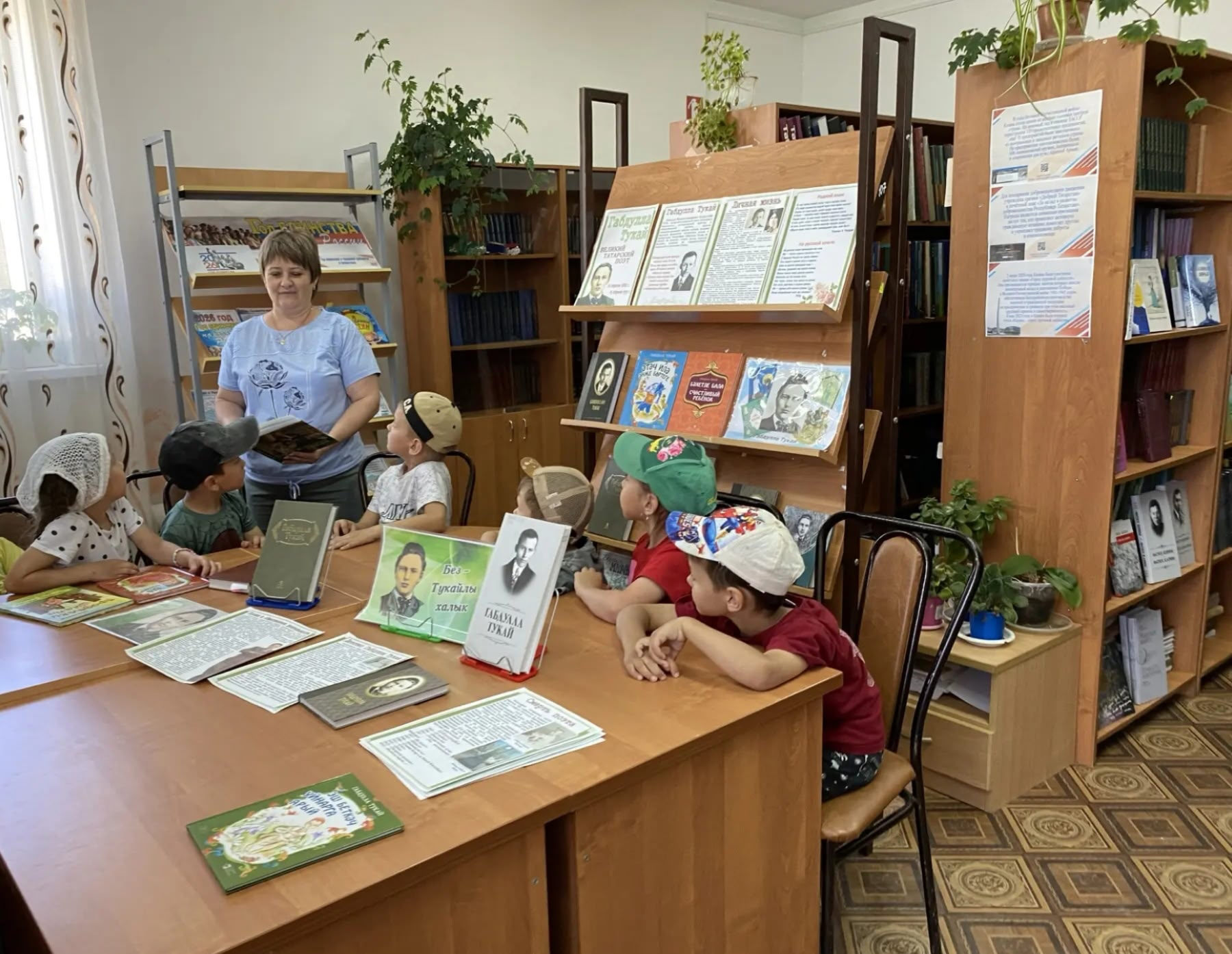 Маленькие читатели — о большом поэте: литературный час в Дым‑Тамаке