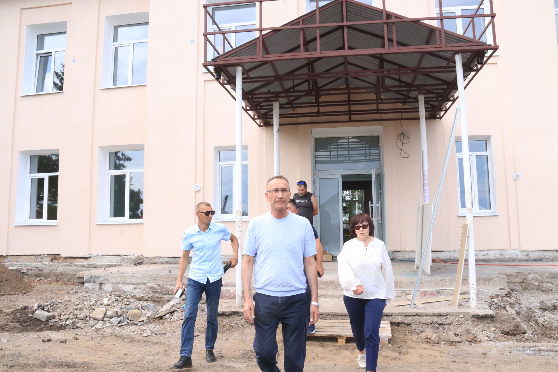 Рабочий объезд социальных объектов