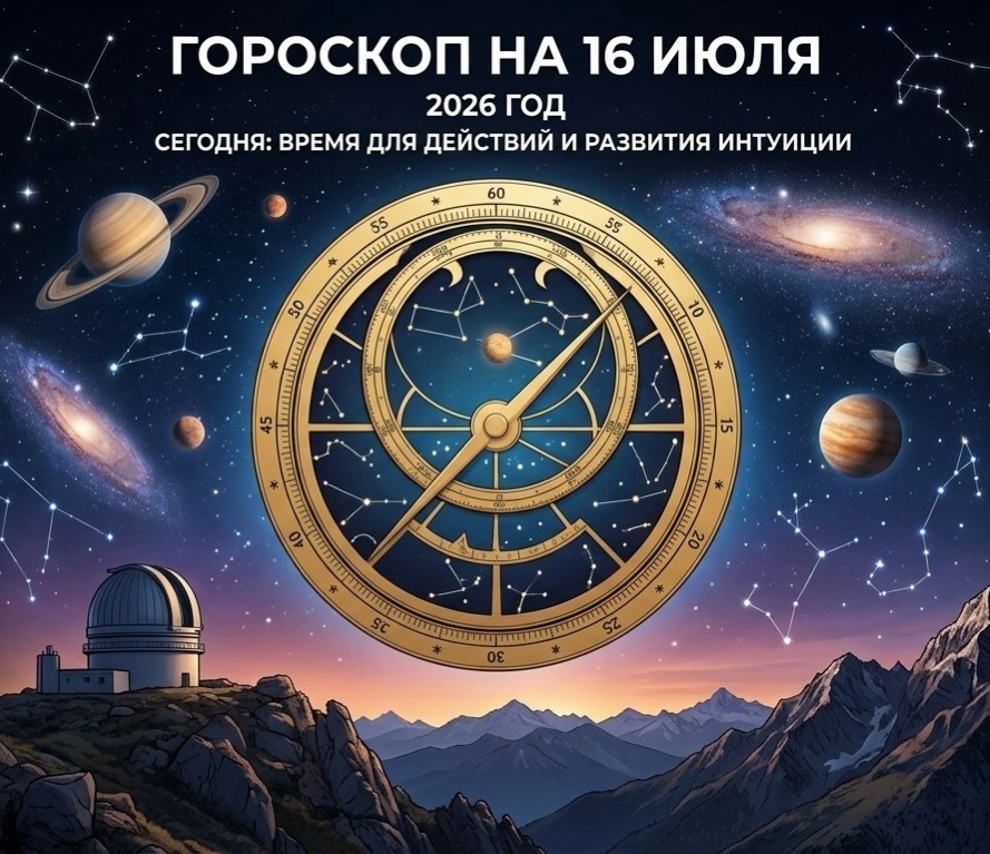 Звёздный прогноз: что приготовили звёзды на 16 июля