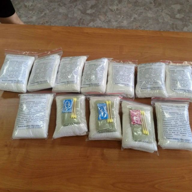 Сухой душ для бойцов: помощь из Каракашлинского СДК