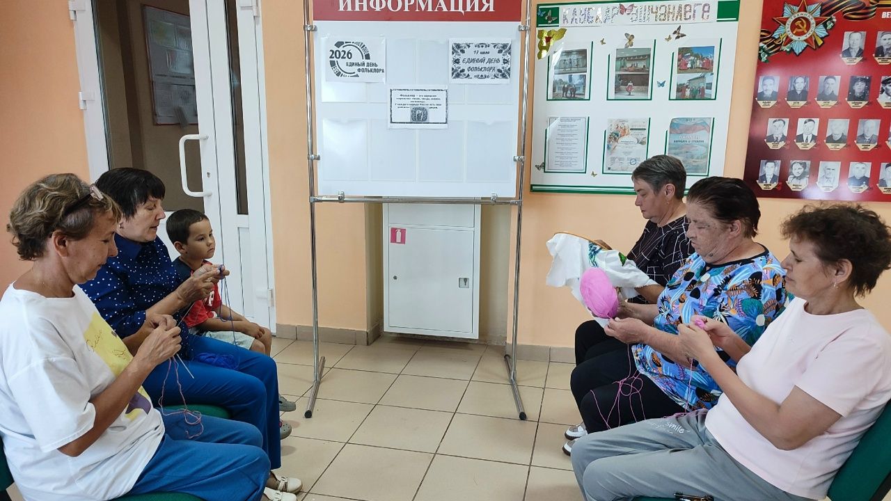 В Мало-Уруссинском СДК прошёл фольклорный час «Кич утыру»