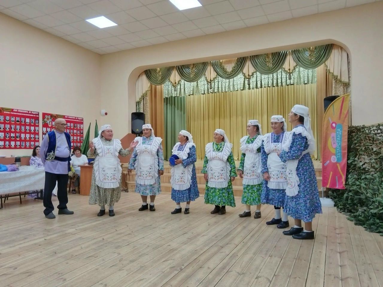 В Байряках прошёл праздник «Кичке уен»: вечер народных игр и песен