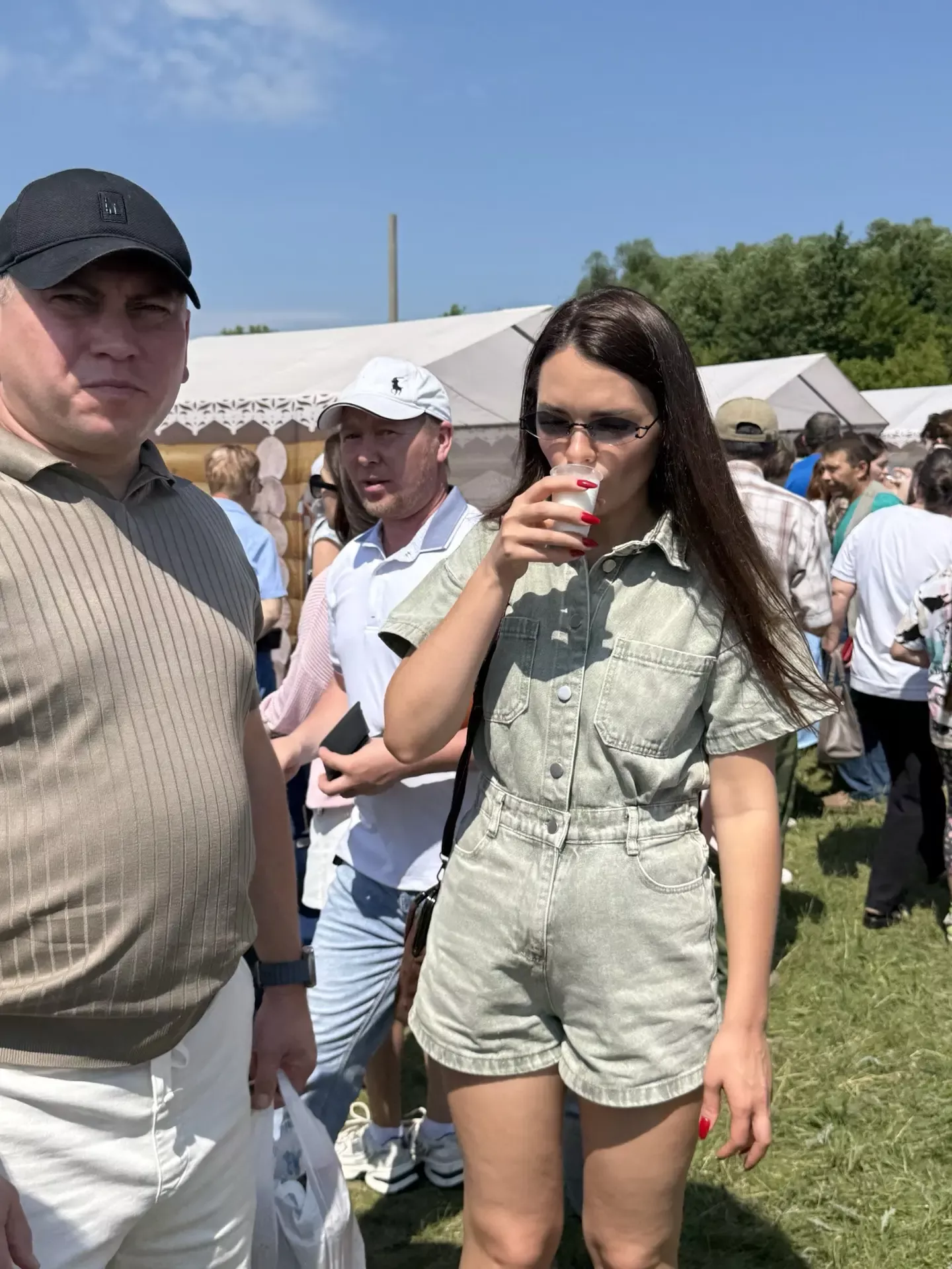 Кумыс в этот день пробовали все и мы тоже