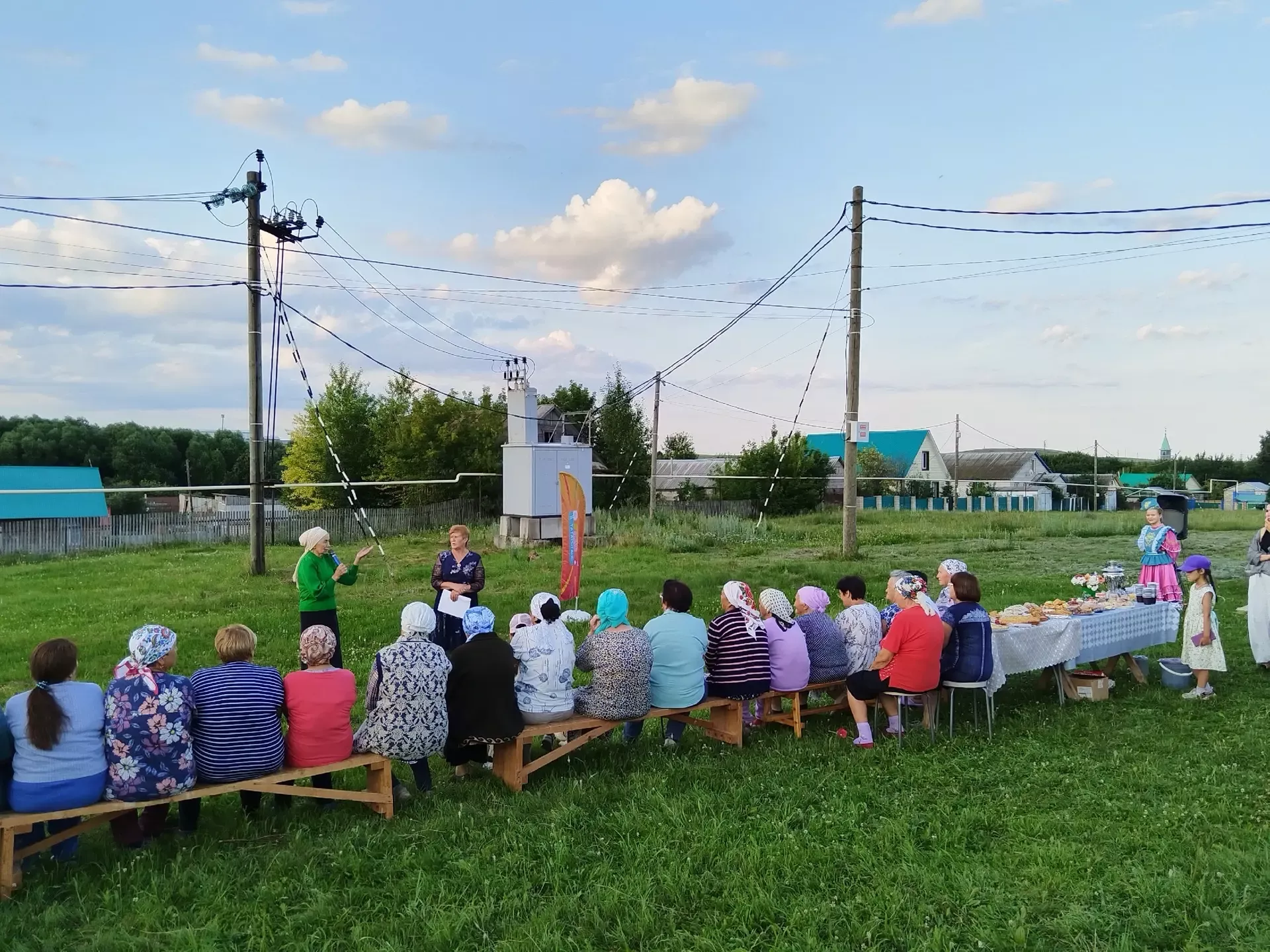 «Счастливые вместе»: в селе Байряка отметили День семьи, любви и верности