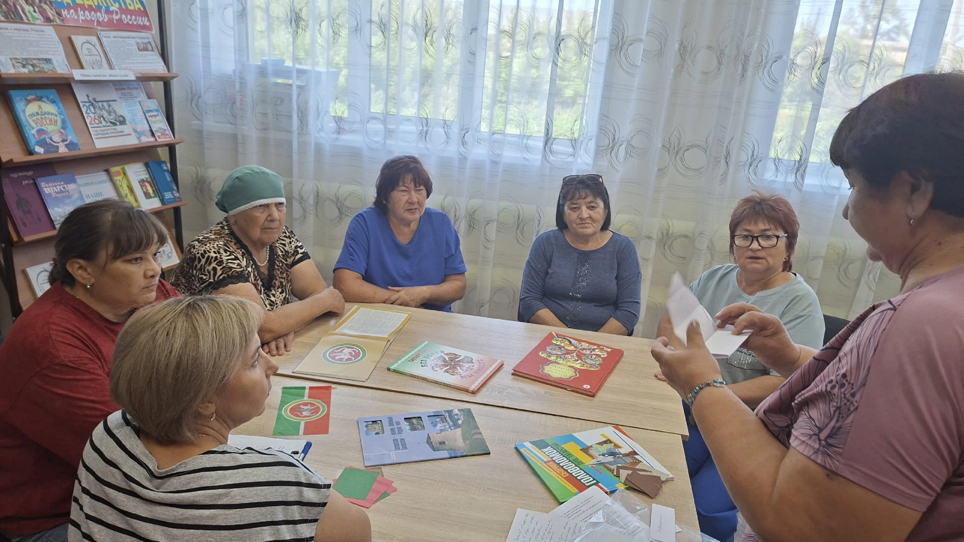 В Каракашлинской библиотеке прошла познавательно‑игровая программа