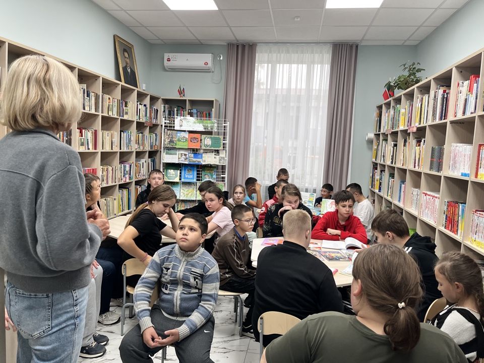 В детской библиотеке прошёл урок памяти
