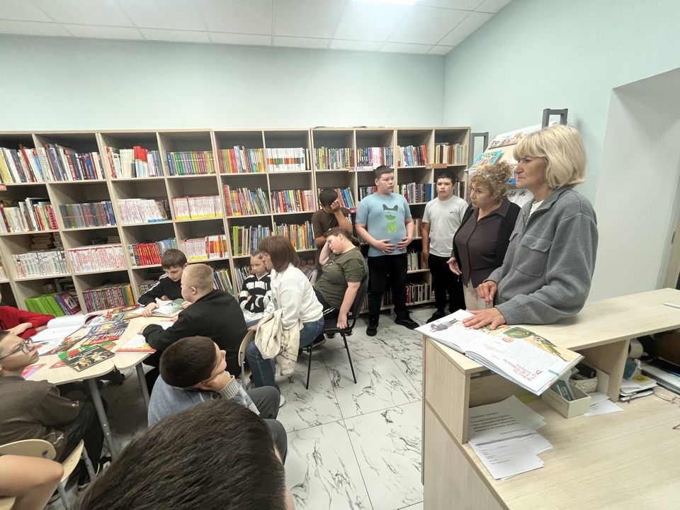 В детской библиотеке прошёл урок памяти