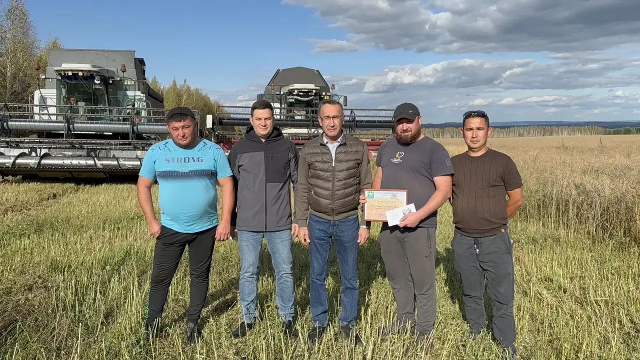 В Ютазинском районе наградили передовиков уборочной кампании