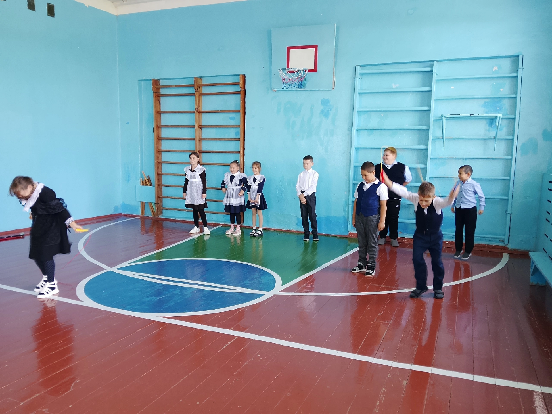 В Байрякинской школе прошла спортивная перемена