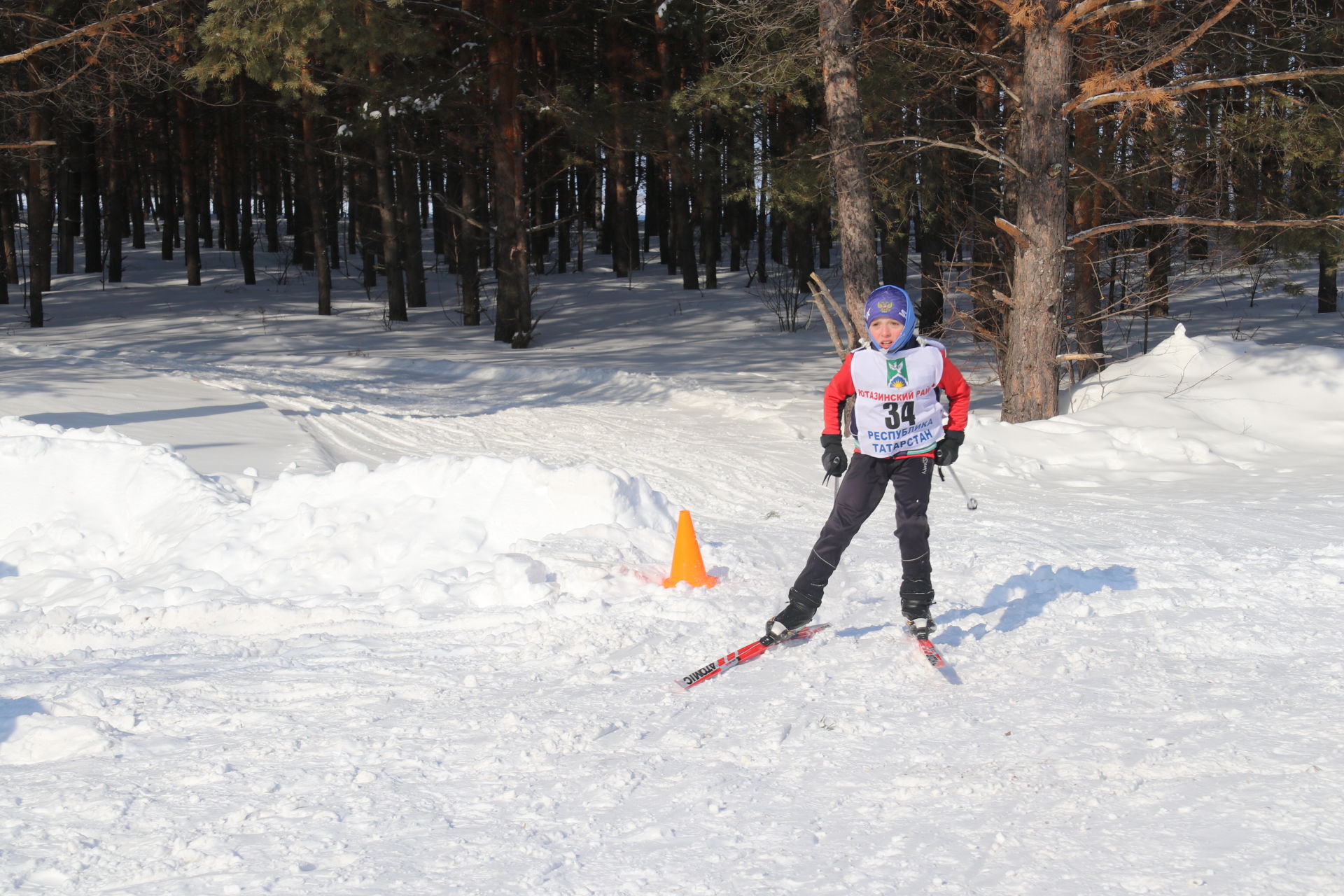 Ютазинские лыжники – наперегонки с ветром